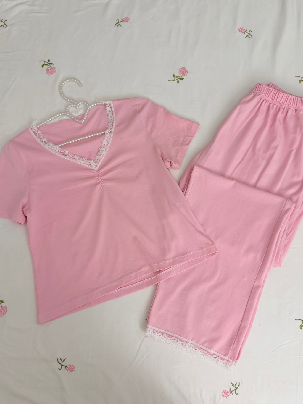 Blush Lace Pajama