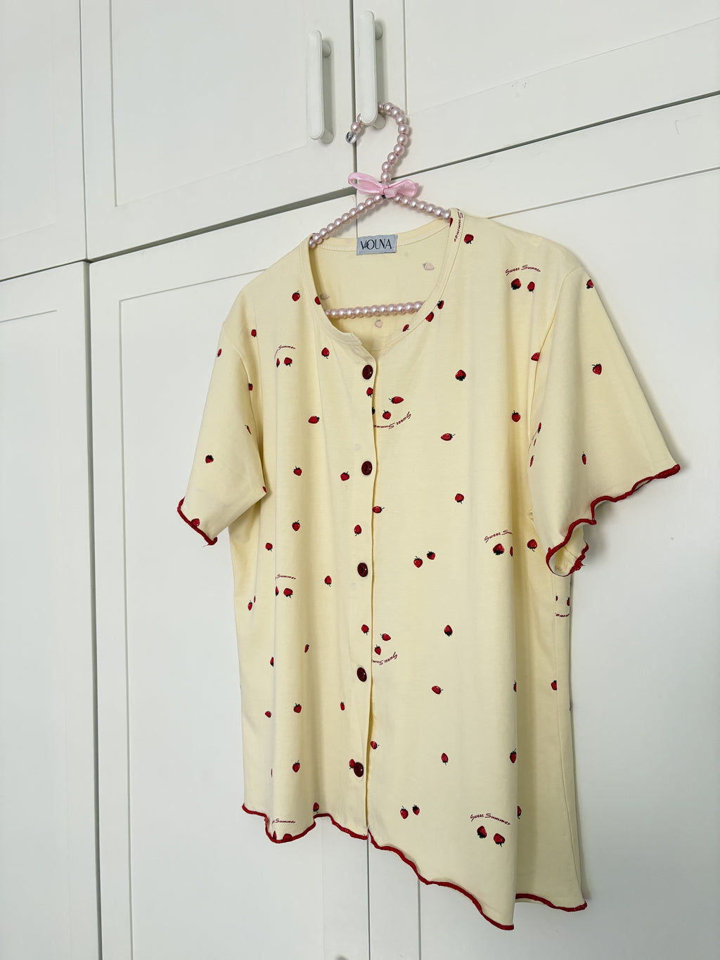 Sweet strawberry pajama