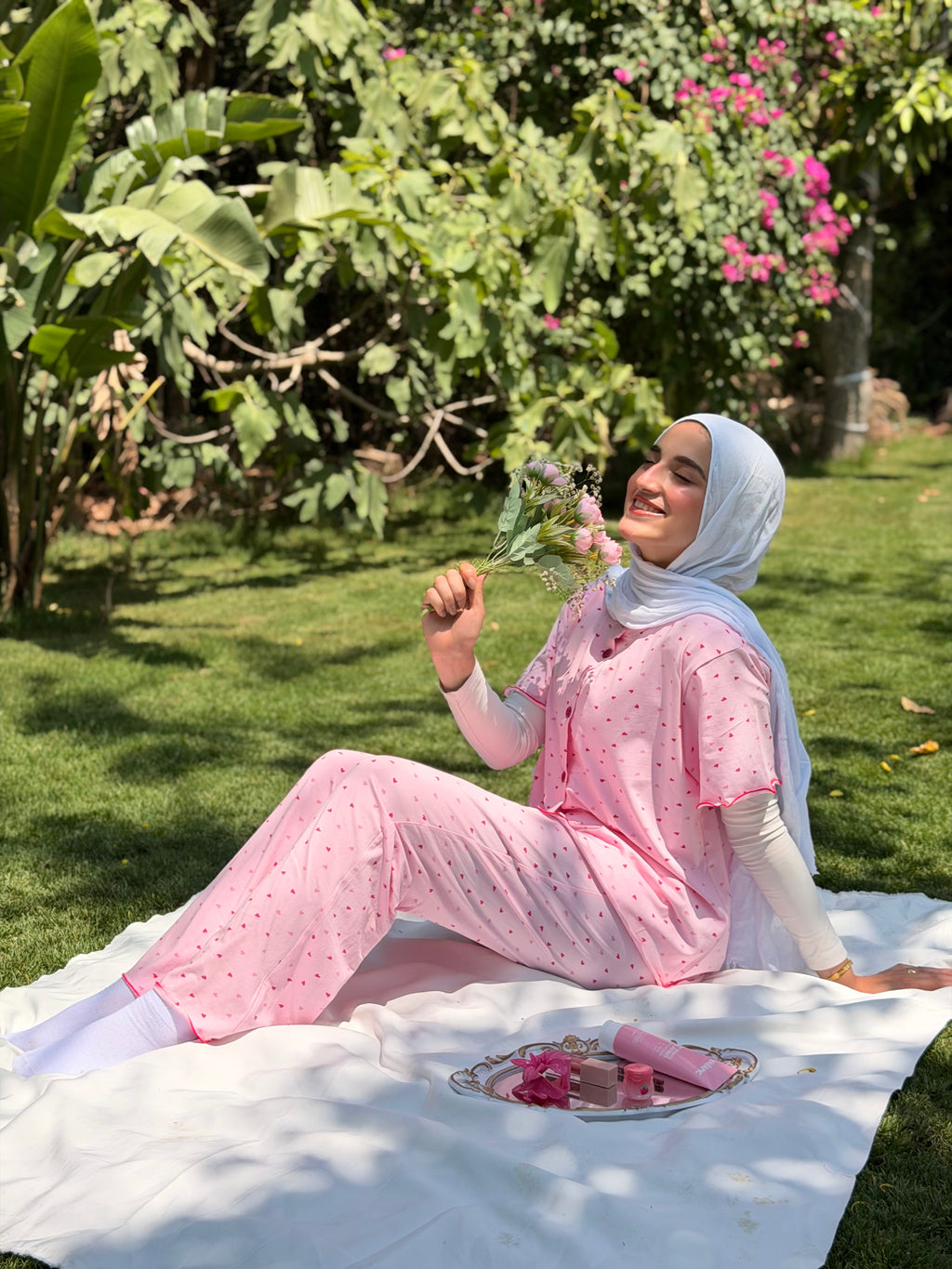 Blush Hearts Pajama