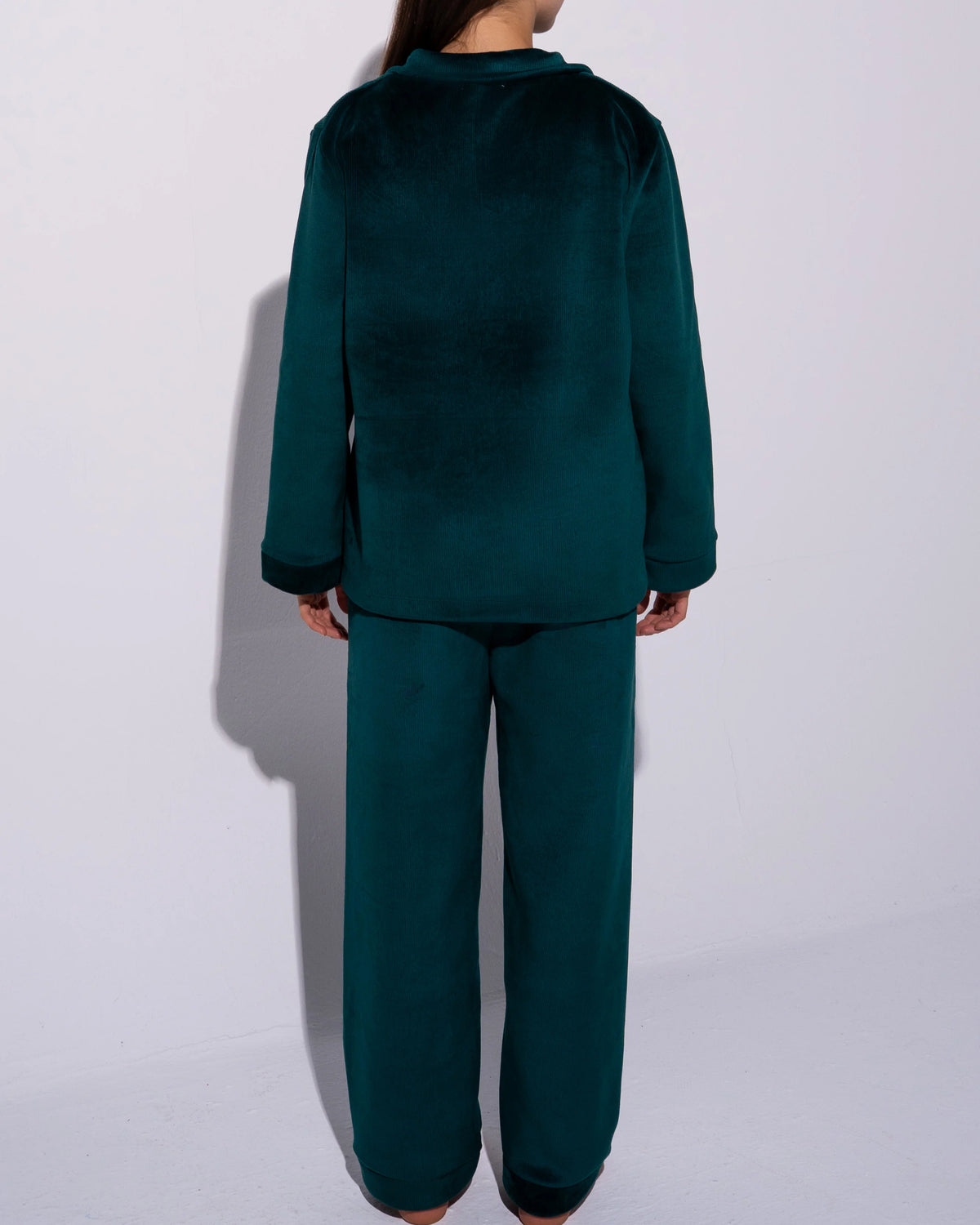 Deep Forest Green Winter PJ Set