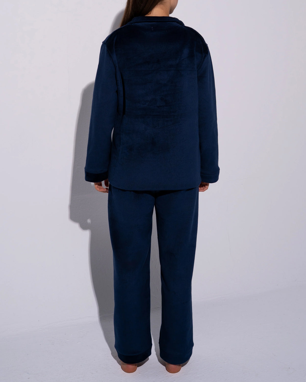 Classic Navy Blue Winter PJ Set